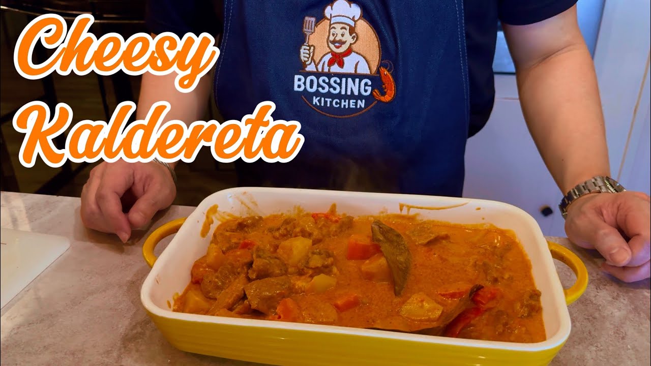 Cheesy Kaldereta Recipe