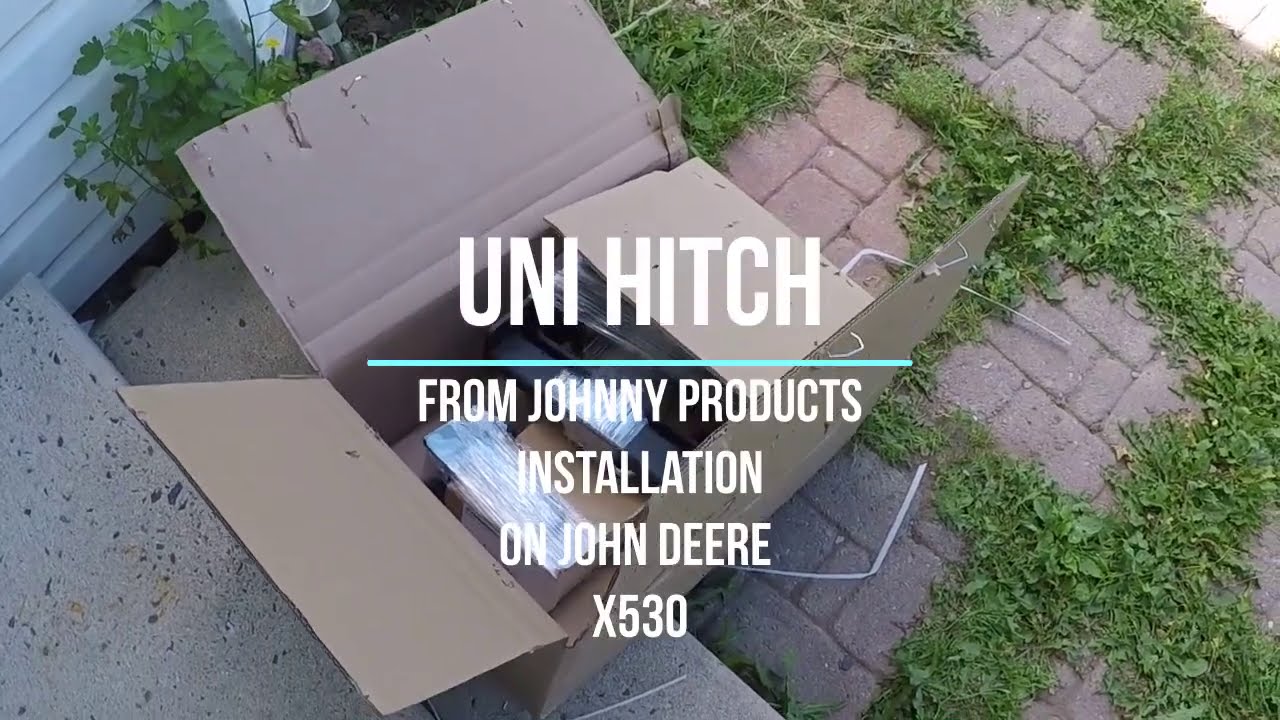 Uni hitch Johnny products. Installing an electric sleeve hitch for x530