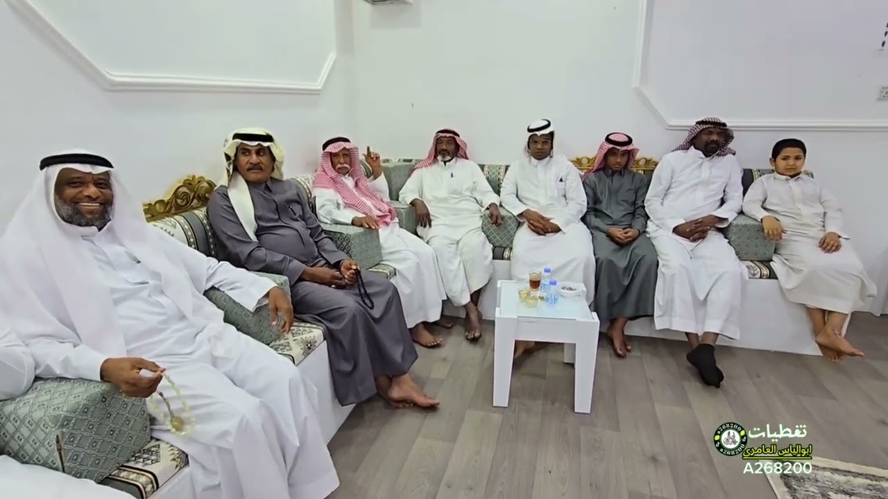 ال بلغيث وبن هادية والوافي وهاشم غنوم في ضيافة سعيد غنوم العامري وعدد من رموز واعيان قبيلة العوامري