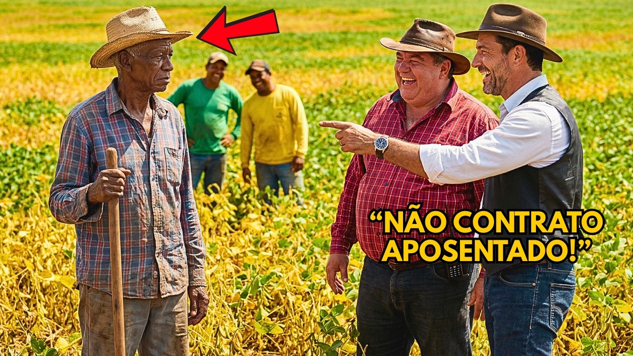 O FAZENDEIRO gastou uma FORTUNA tentando salvar a COLHEITA&hellip;at&eacute; um VELHO PE&Atilde;O HUMILHADO resolver TUDO