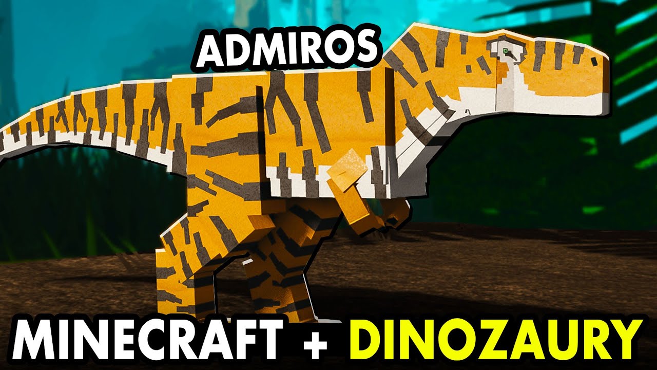 Test NOWEJ GRĘ Z DINOZAURAMI! MINECRAFT + THE ISLE JEST MEGA FAJNE! Mesozoico