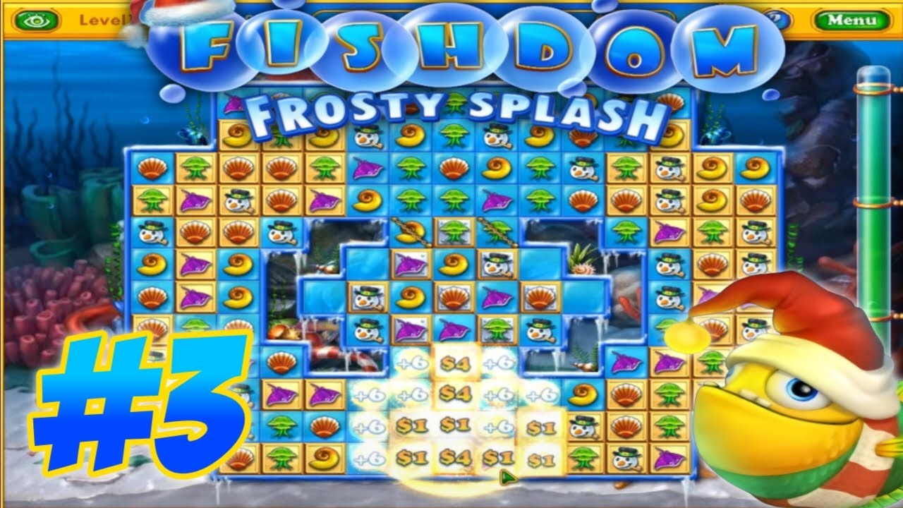 Fishdom: Frosty Splash [PC] - Gameplay Part 3 - (Level 21-30) - Deep Sea Cheer