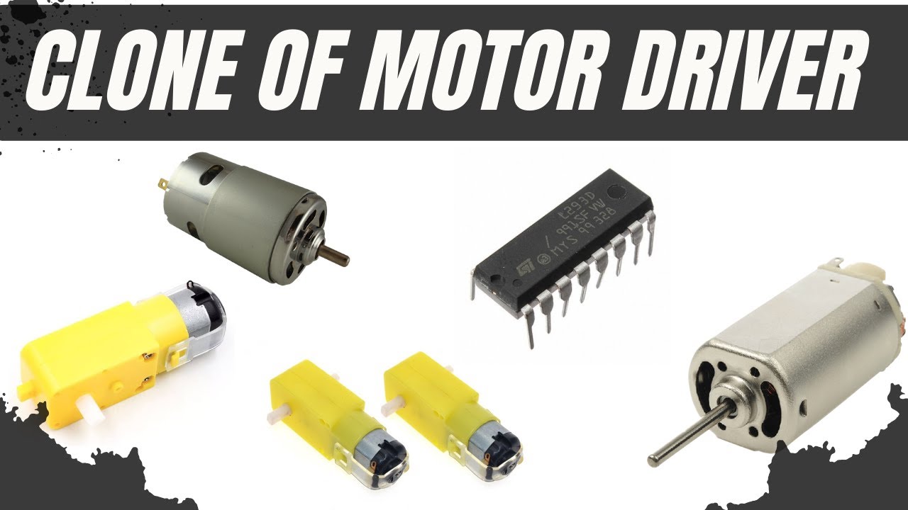 Motor Driver L293D का Clone बनाना सीखे | How Motor Driver IC Works | L293D Working Principle