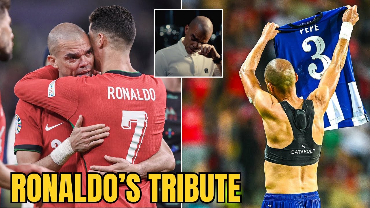 Cristiano Ronaldo Tribute to Pepe on Retirement at 41