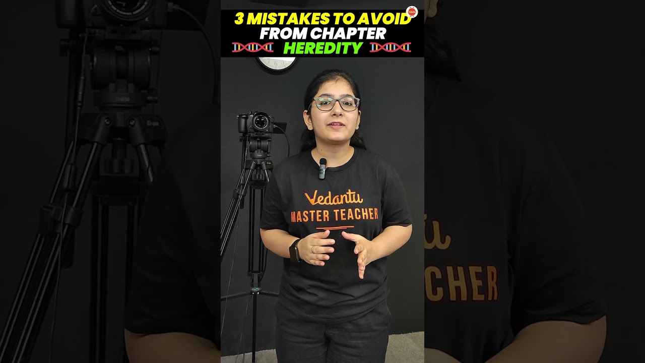 3 Mistakes To Avoid From Chapter Heredity | Class 10 Biology | CBSE Board Exam 2024