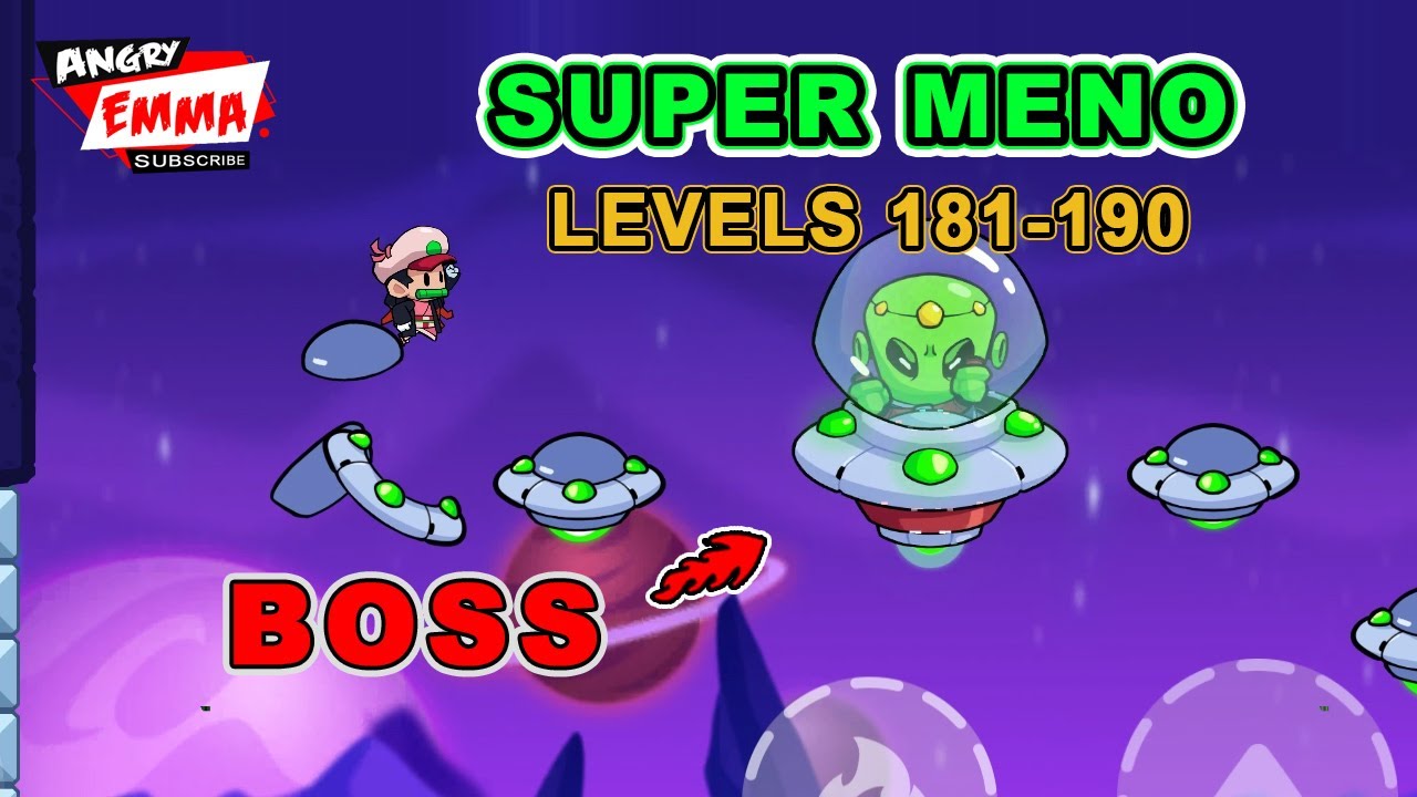 Super Meno - Levels 181-190 + BOSS