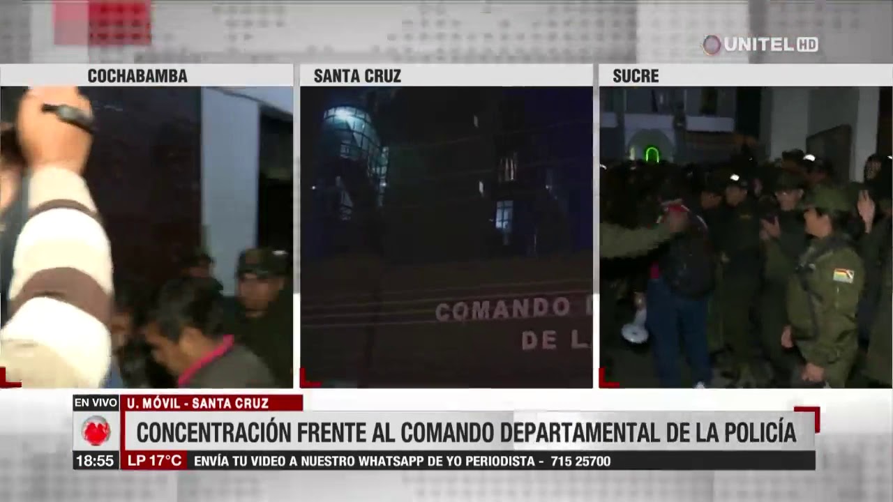 ÚLTIMO | Santa Cruz: concentración en el Comando Policial