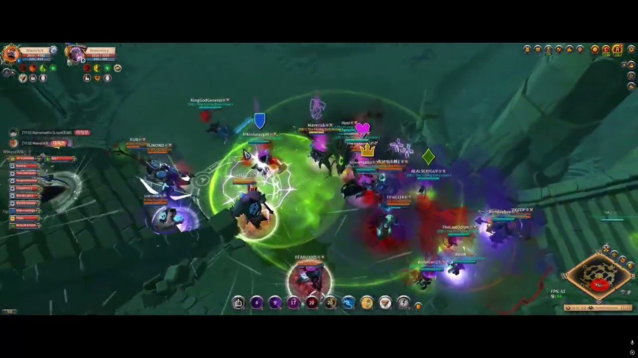 Mr.Byeon vs King of Static / I The Flying Dutchman I / Albion Online ,알비온온라인