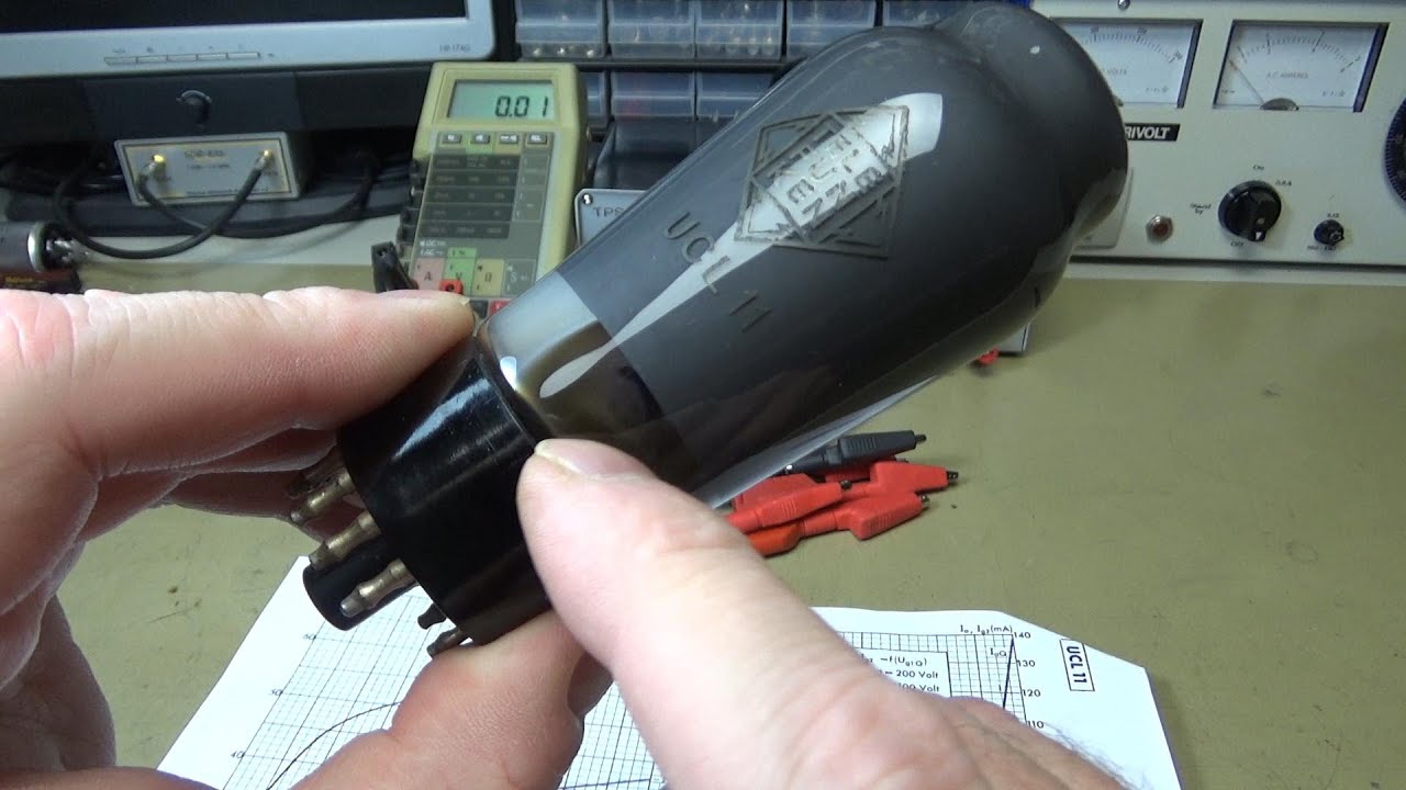 Telefunken 154 GWK Osa 10. Putkien testaus.
