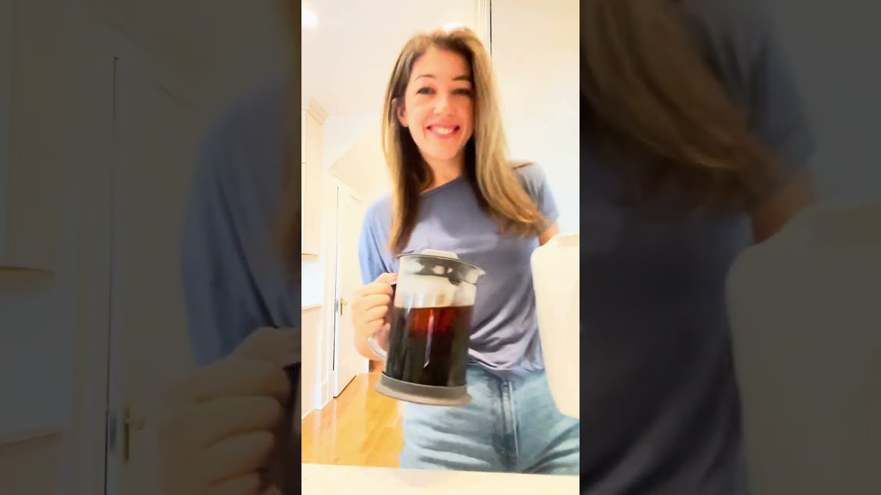 Cold Brew Coffee in Pampered Chef's NEW Pitcher