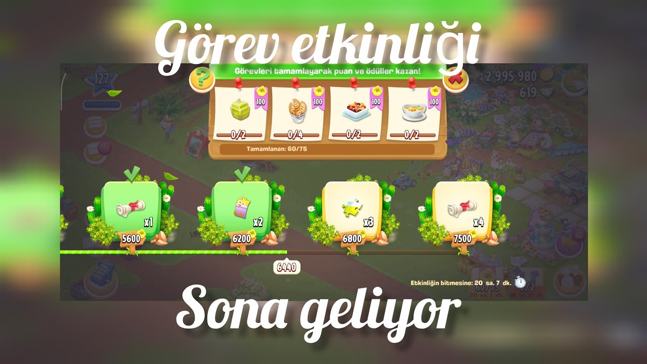 Hay day oyun günlüklerim - Tavşan Derbi saatleri değişik 