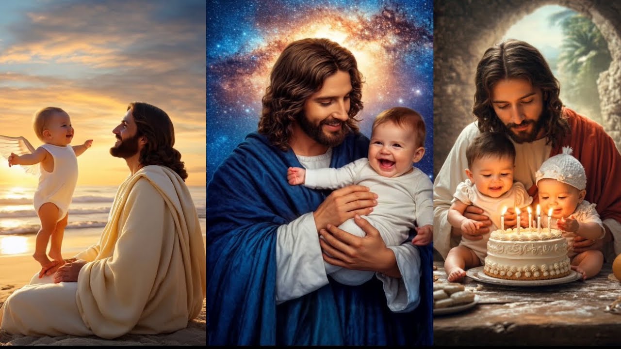 Jesus ❤️ #jesus #jesuschrist #jesuslovesyou #jesussaves #baby #cutebaby #animals
