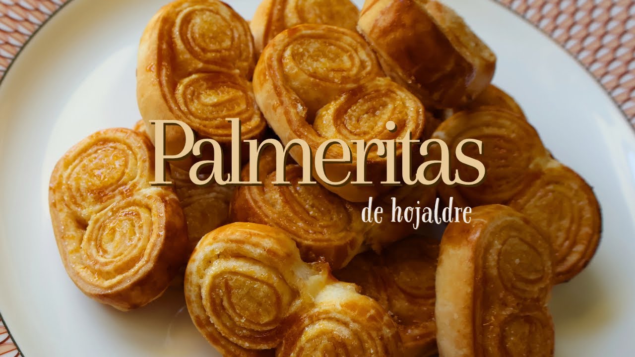 Palmeritas de Hojaldre Crujientes en 15 Min | Truco para que queden perfectas