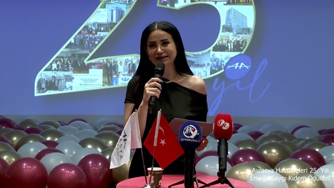 Avrasya Hastanesi 25. yıl Emeğe Saygı Kıdem Ödülü