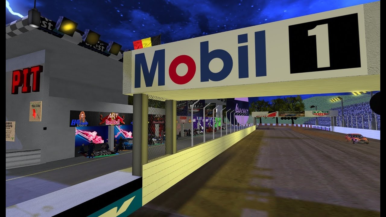 😻F A S T Dirt Track Race in SL lets get Dirty giggles💋💜💚💜