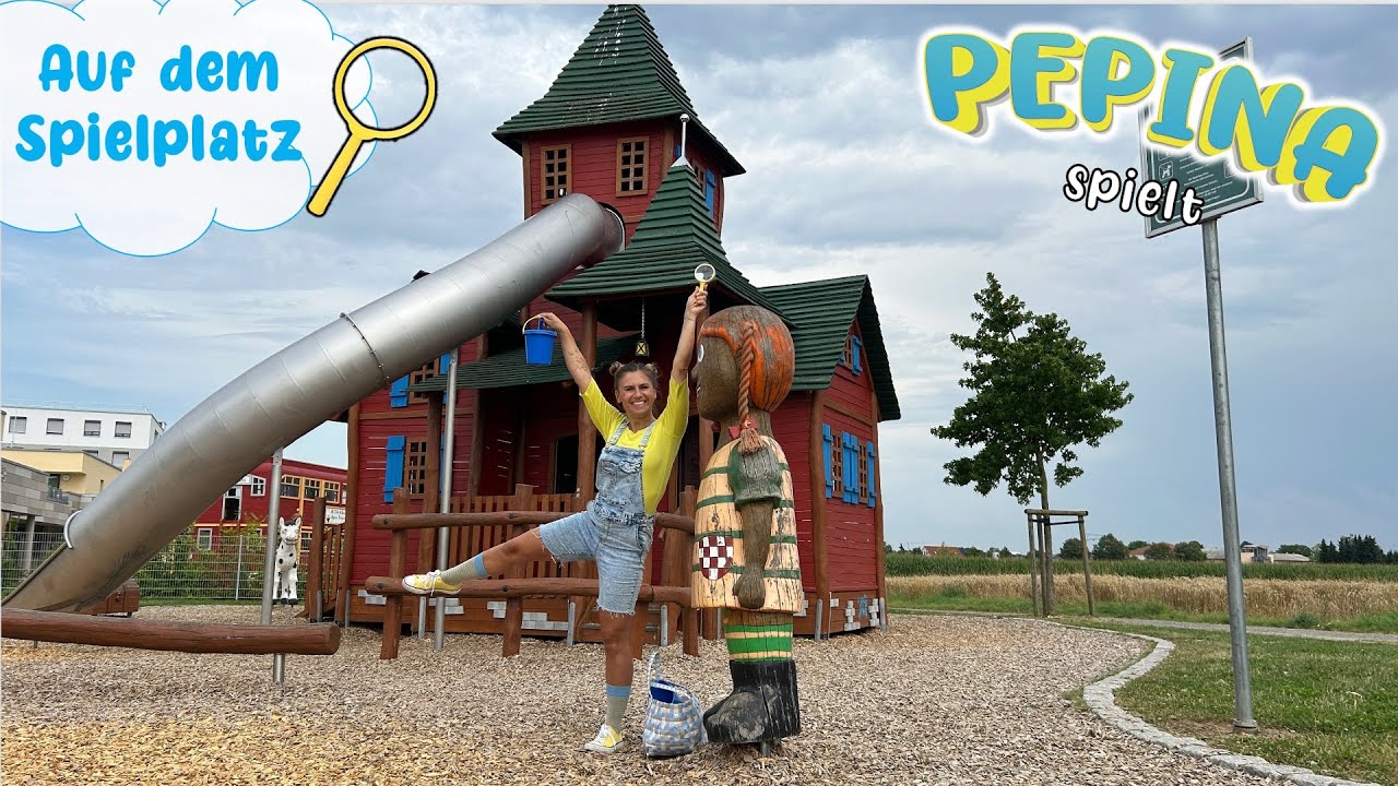 🛝 Auf dem SPIELPLATZ 🔍 Pepina entdeckt Pipi Langstrumpf & Jim Knopf