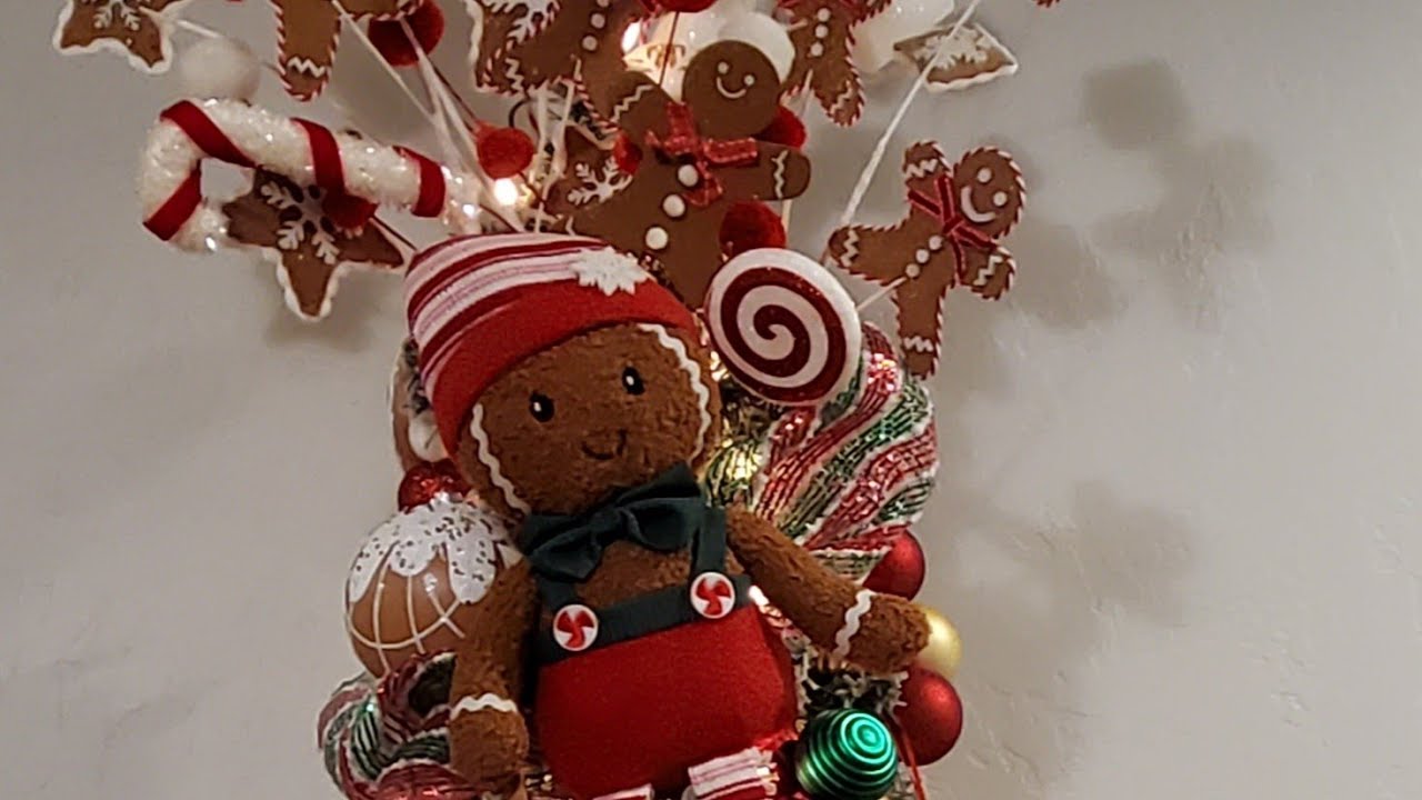 Gingerbread Christmas tree- Part 1!!!
