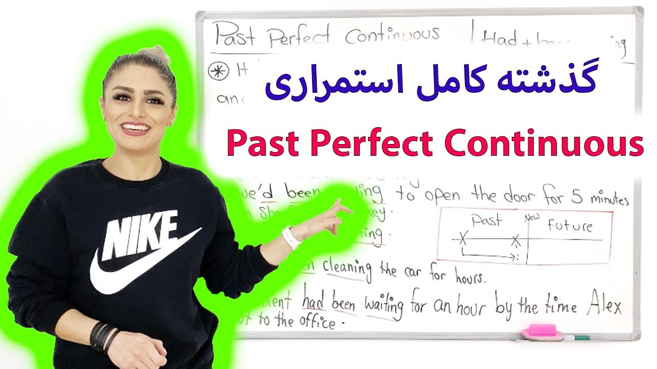 Past perfect continuous | Past perfect progressive| زمان گذشته کامل استمراری در انگلیسی قسمت هفدهم