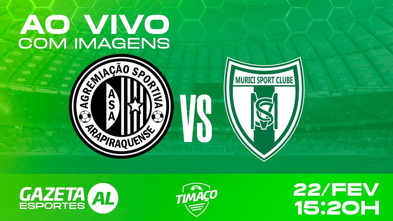 AO VIVO: ASA x MURICI | COM IMAGENS | ALAGOANO 2026 | SEMIFINAL