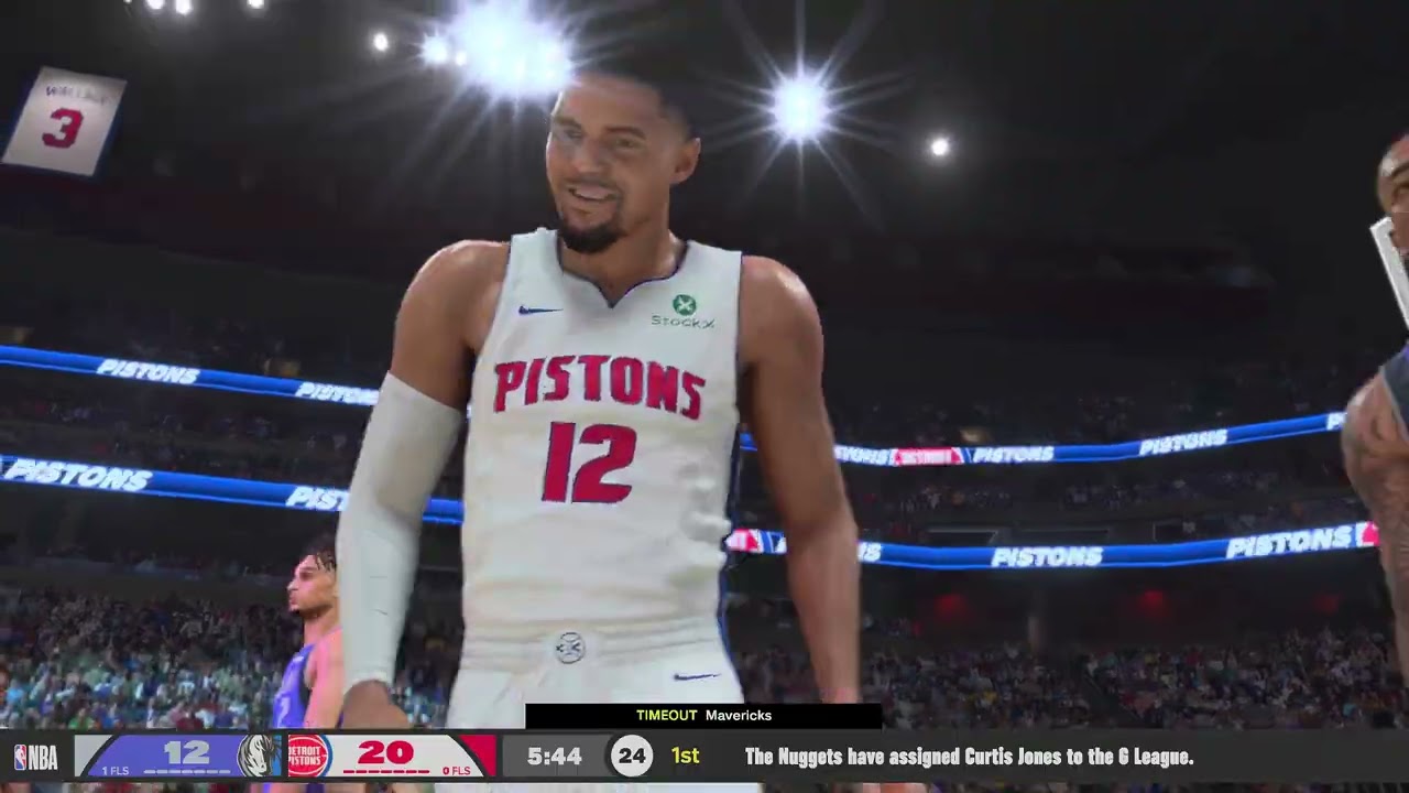 NBA 2K 26 Kariera za Dallas Mavericks