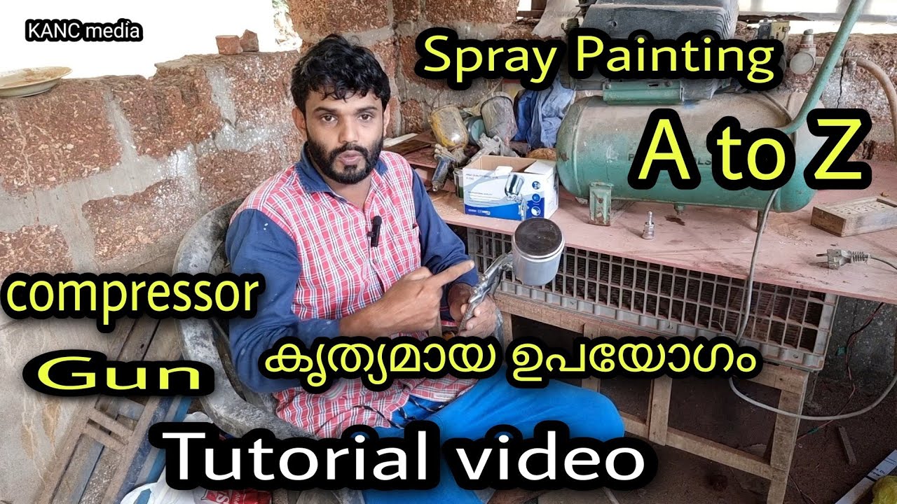Painting Tutorial/ Painting A to Z/സ്പ്രേ പെയ്ൻ്റിങ് എല്ലാ കാര്യങ്ങളും ഉൾപ്പെടുത്തിയുള്ള അവതരണം