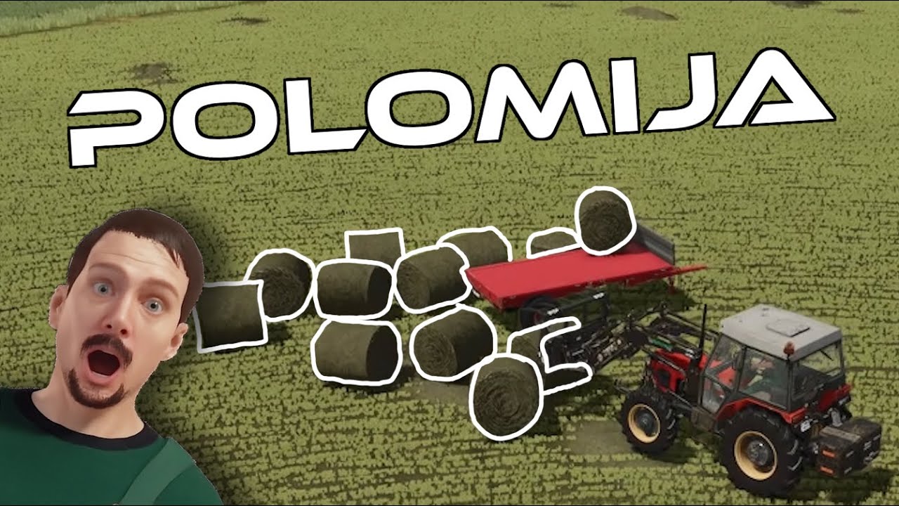 🚜 KOŠNJA (FS25)... in BALIRANJE! - ep. 32
