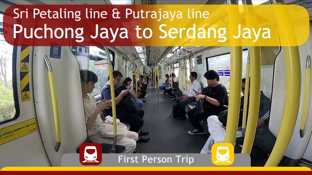 LRT & MRT FPV : Puchong Jaya to Serdang Jaya