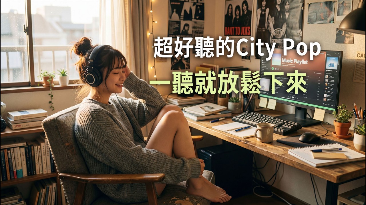 🎵超好聽的City Pop  一聽就放鬆下來