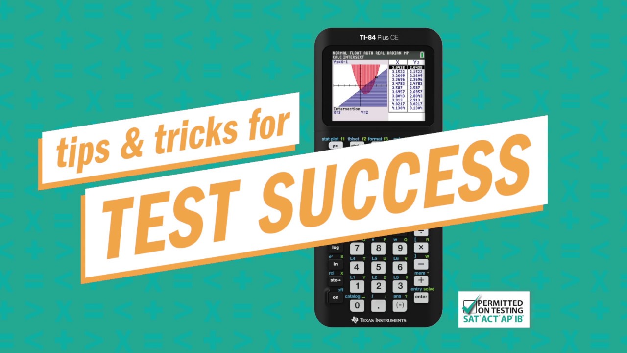 Уравнения и выражения с помощью графического калькулятора TI-84 Plus CE