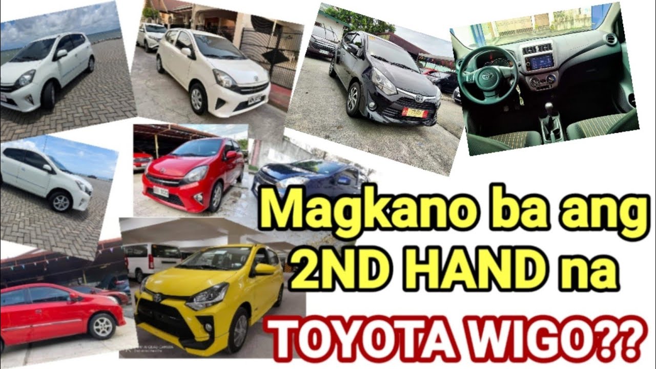 TOYOTA WIGO || 2nd hand prices