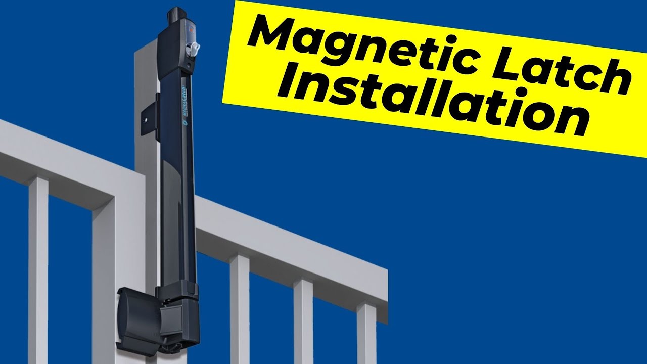 How To Install A Pool Gate Latch | Magnetic Gate Latch Installation Guide