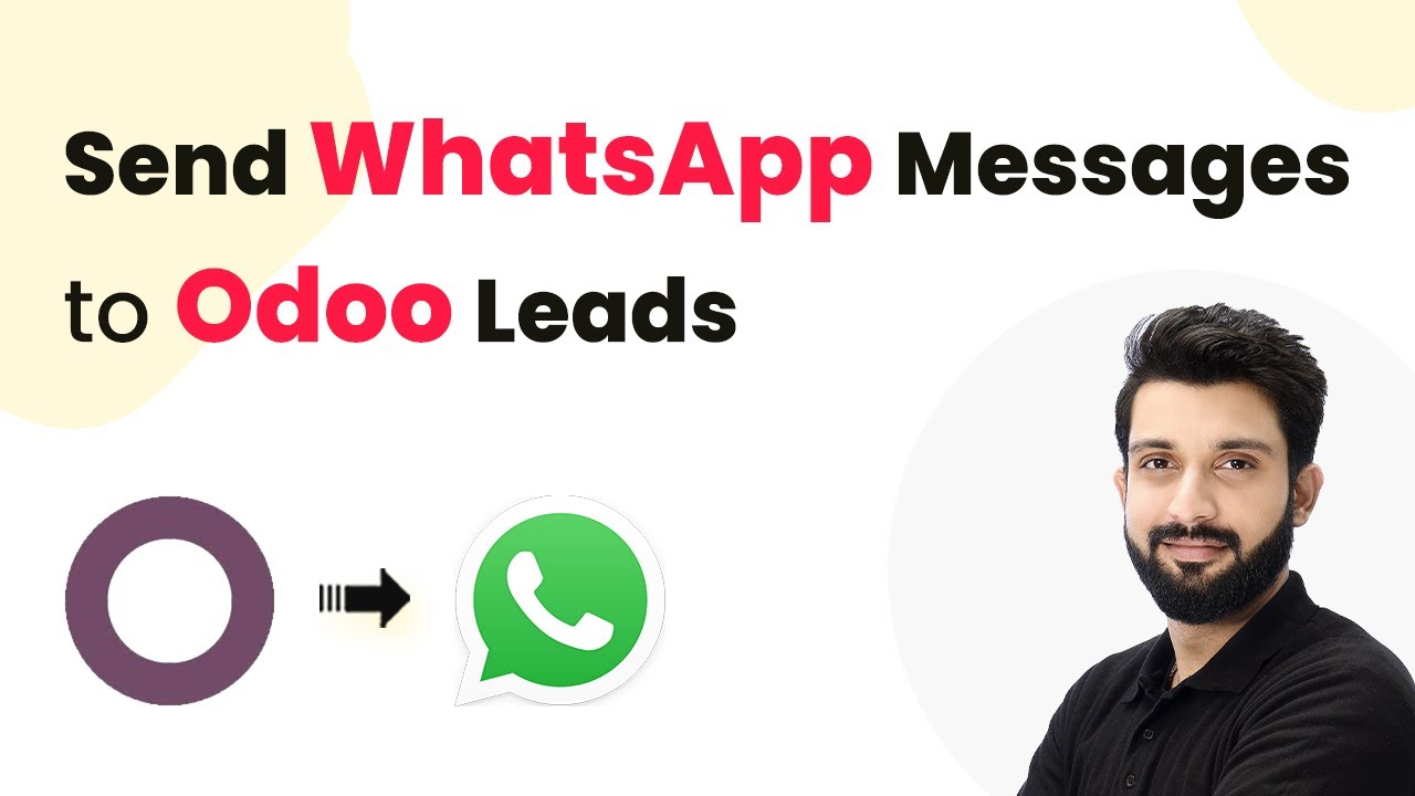 Send WhatsApp Messages to Odoo Leads Automatically
