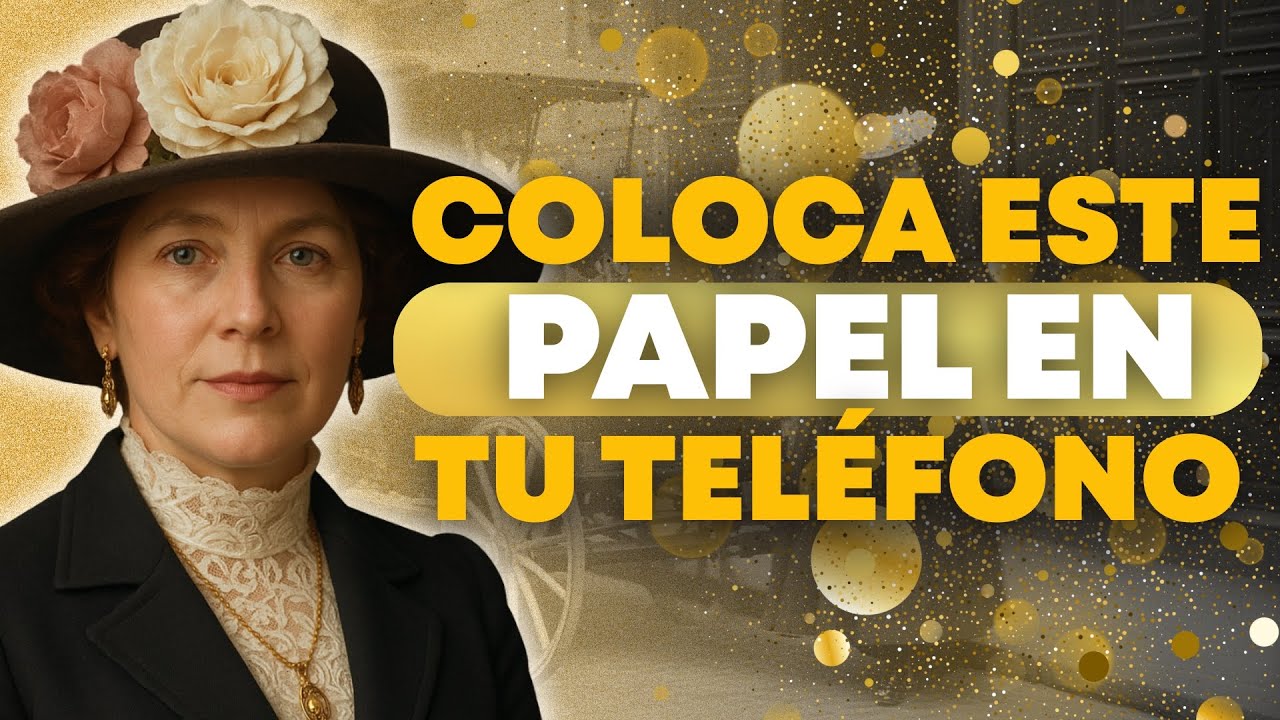 COLOCA ESTE PAPEL detrás de tu CELULAR y NO lo menciones a NADIE | Florence Scovel Shinn