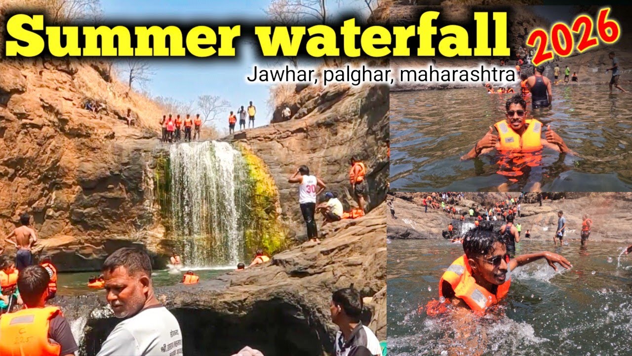 Hidden Waterfall Near Vapi 😍 | Kalmandvi Waterfall Jawhar Palghar Bike Ride
