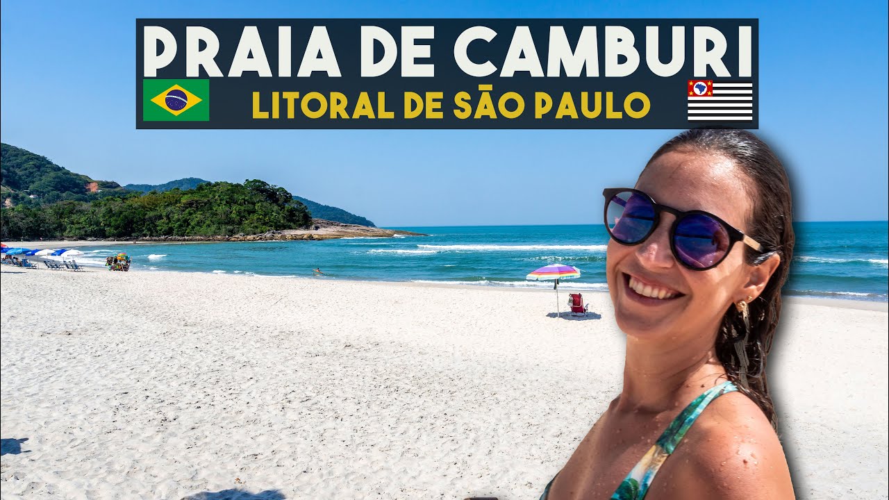 PRAIA DE CAMBURÍ E CAMBURIZINHO: PARAÍSO NO LITORAL NORTE DE SP 🇧🇷