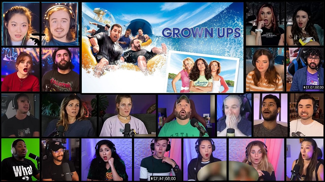 [FULL] Grown Ups (2010) Reaction Mashup