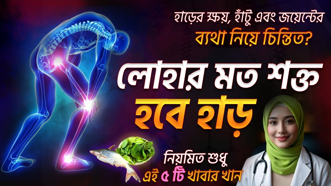 হাড়ের ক্ষয় ও হাঁটুর ব্যথা দূর করার ৫টি জাদুকরী খাবার | 5 Foods for Bone Health