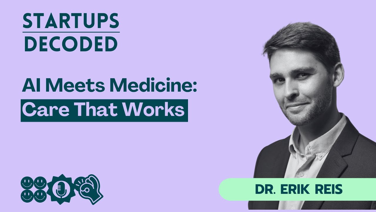 S2E6: AI Meets Medicine — Personalized Care You’ll Actually Use with Dr. Erik Reis.