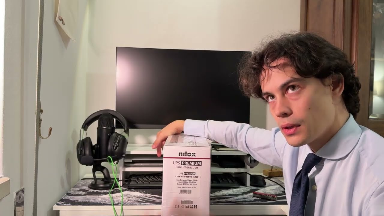 UnBoxing a UPS for my Gaming PC | NILOX 1500va