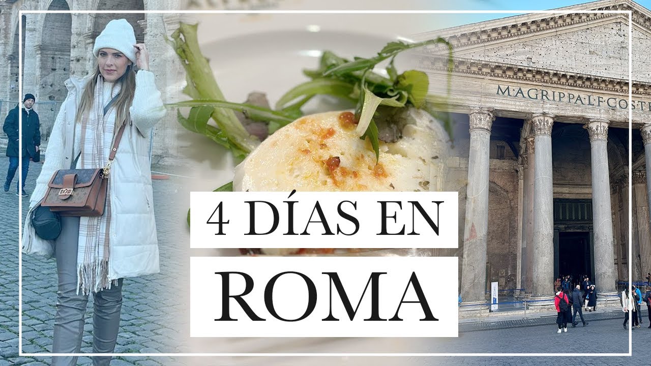 VIAJA conmigo a ROMA / Outfits 2023 /Qué Hacer en Roma / Daniela Liepert Vlogs