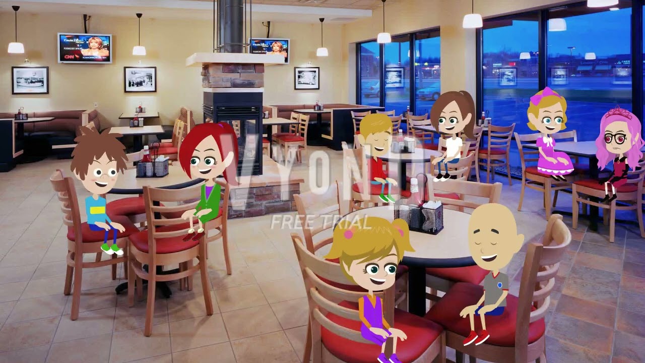 Classic Caillou and his flip friends gets lunch detention / Grounded / Arrested