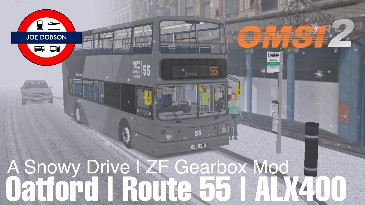 OMSI 2 | Oatford Map | Route 55 | Does Reducing Visibility Make Me Enjoy The Map More?