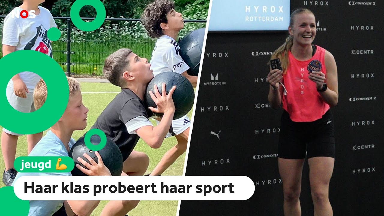 Juf Femke gaat naar het WK Hyrox: 'Hoop dat ik het podium kan halen'