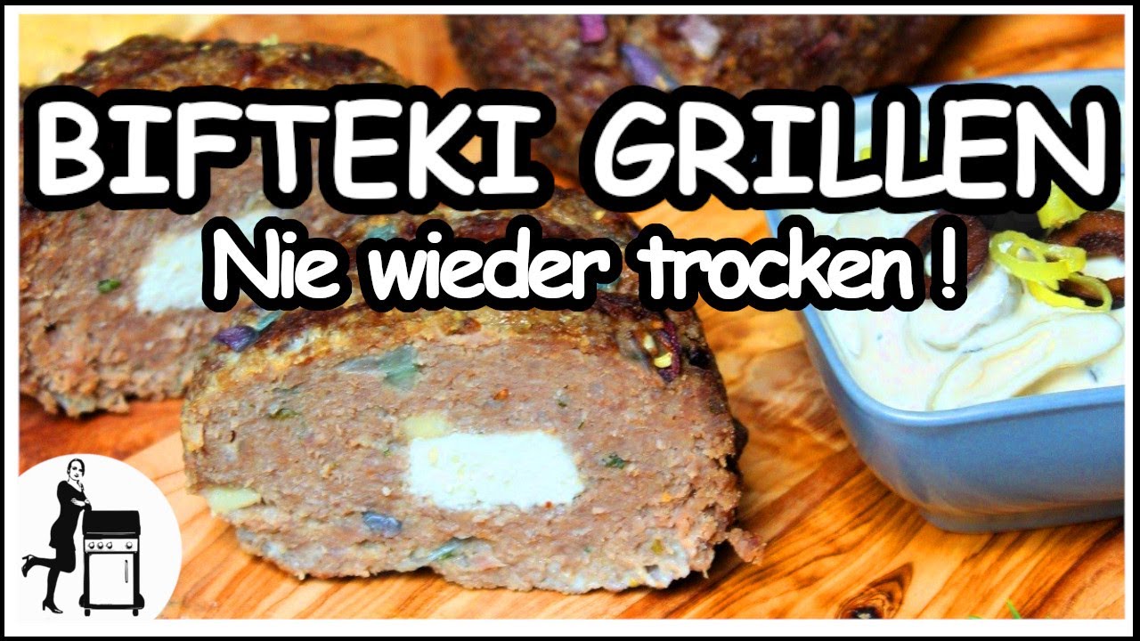 Bifteki Grillen | Nie mehr trocken | mit genialer Soße