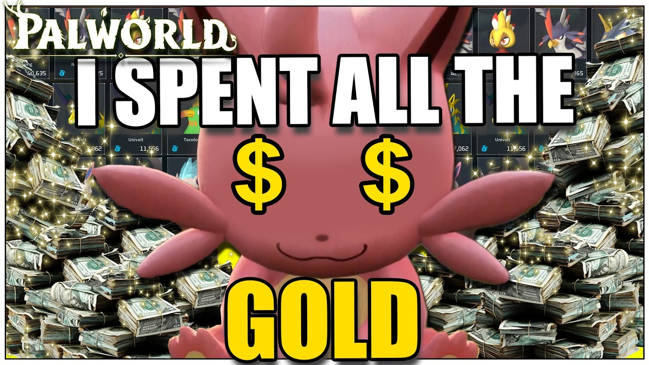 Could YOU Beat PALWORLD Using GOLD?