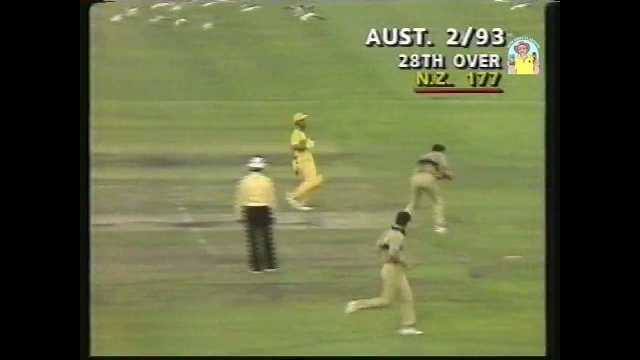 A day in the life of Richard Hadlee vs Aust MCG ODI 1987/88
