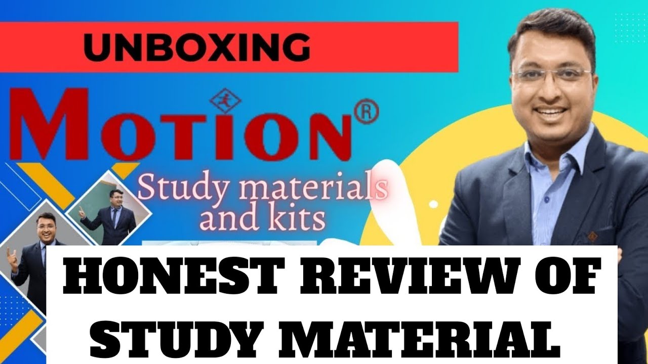 Unboxing motion Kota jee study material and honest review of Nv sir materialBest study material.