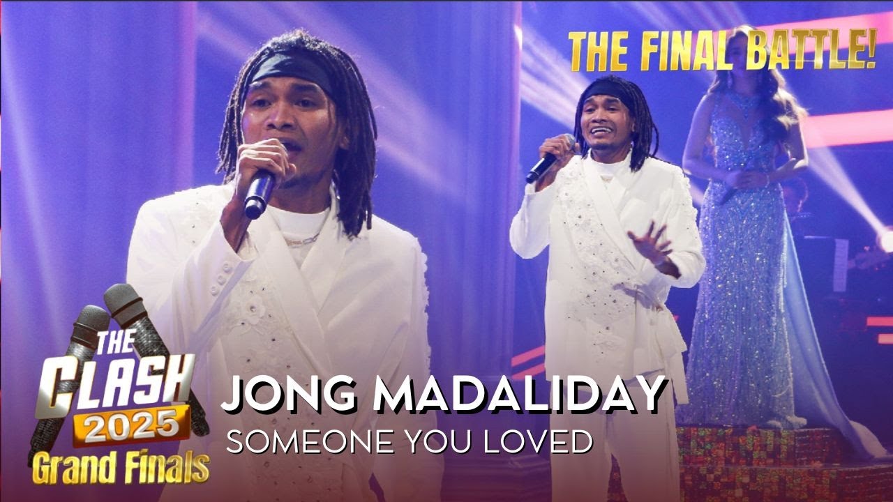 Jong Madaliday delivers a moving and masterful performance of &lsquo;Someone You Loved&rsquo; | The Clash 2025