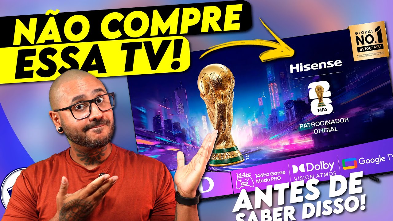 Review Tv Hisense Qled Q7Q | Uma das MELHORES QLED de 2026 ou é FURADA?