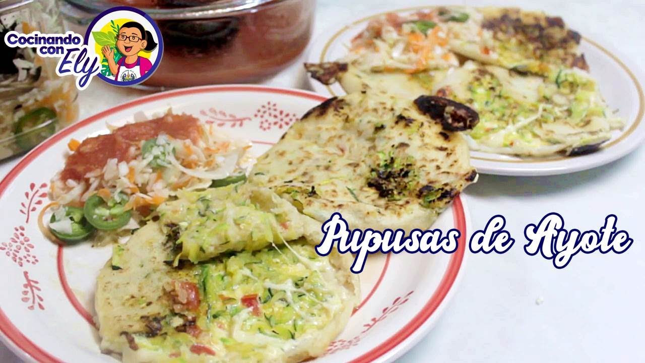 Preparando unas Riquísimas PUPUSAS DE AYOTE